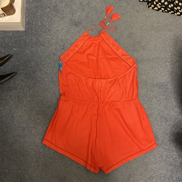Piper by Townsen red romper with low back size L - Picture 2 of 3
